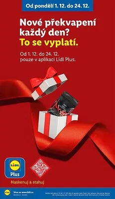 akční leták Lidl 8.12.2025-10.12.2025