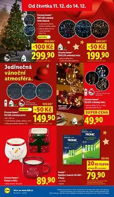akční leták Lidl 8.12.2025-10.12.2025