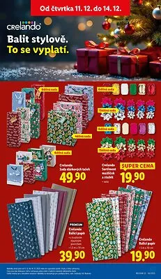akční leták Lidl 8.12.2025-10.12.2025