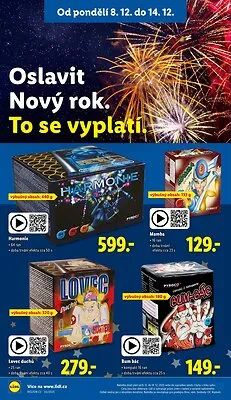 akční leták Lidl 8.12.2025-10.12.2025