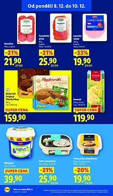 akční leták Lidl 11.12.2025-14.12.2025
