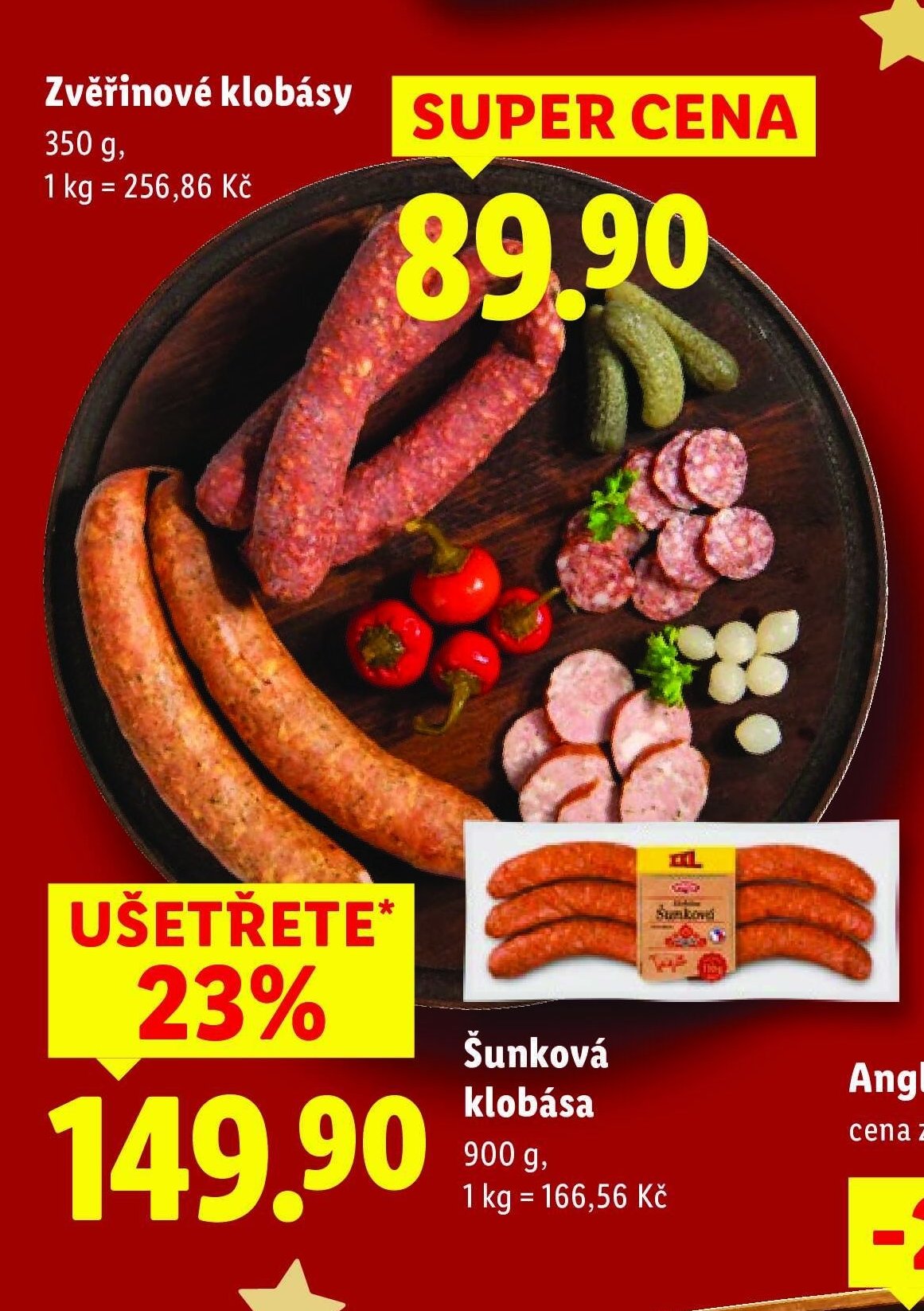 Zvěřinové klobásy