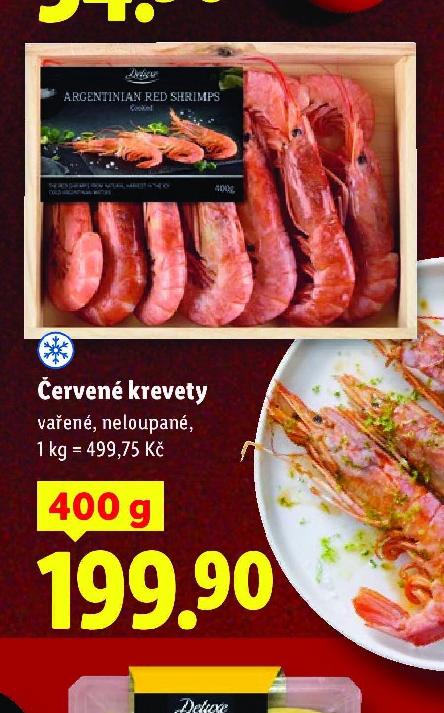 Červené krevety