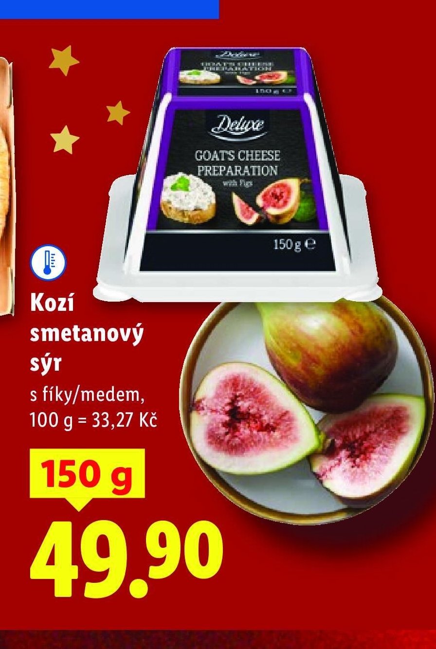 Kozí smetanový sýr s fíky/medem