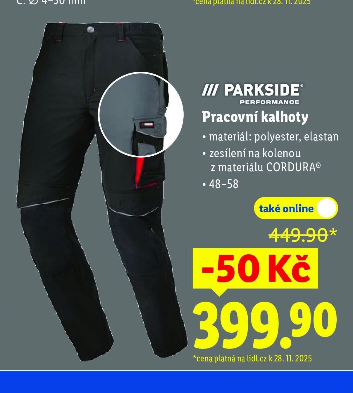 Pracovní kalhoty