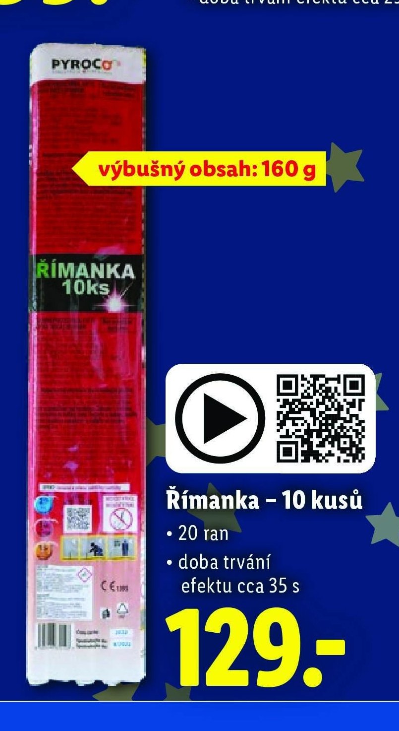 Římanka - 10 kusů