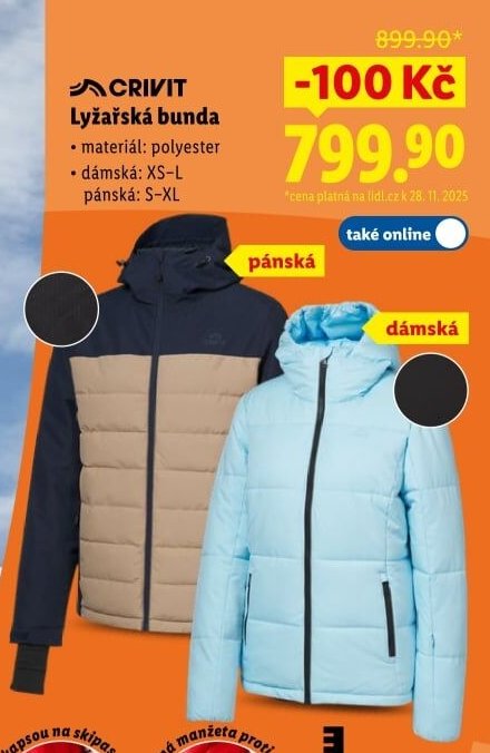 CRIVIT Lyžařská bunda