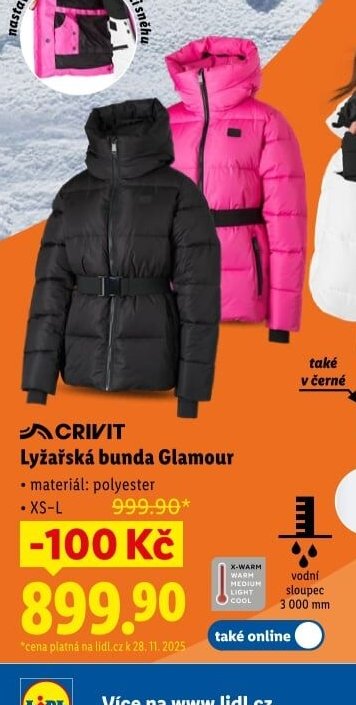 CRIVIT Lyžařská bunda Glamour