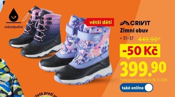 CRIVIT Zimní obuv