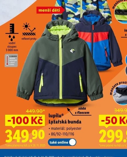lupilu Lyžařská bunda
