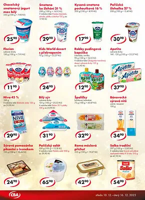 akční leták CBA 10.12.2025-16.12.2025