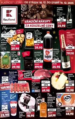 akční leták Kaufland 10.12.2025-16.12.2025