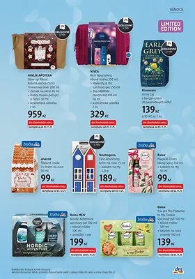 akční leták dm drogerie 6.12.2025-8.1.2026