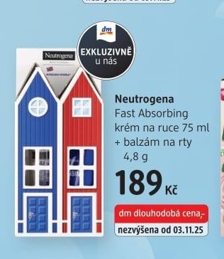Neutrogena Fast Absorbing dárková sada