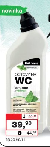 BALHOME Octový na WC