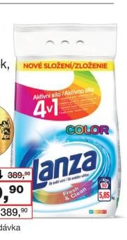 Lanza prací prášek