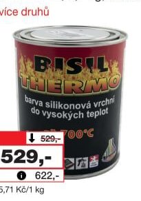 BISIL THERMO žáruvzdorná barva