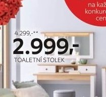 Toaletní stolek