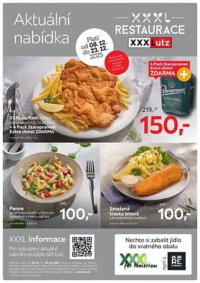 akční leták XXXLutz 8.12.2025-23.12.2025