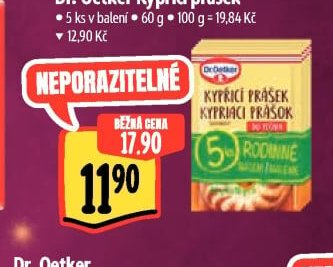 Dr. Oetker Kypřicí prášek