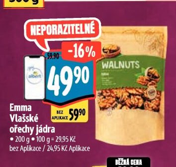 Emma Vlašské ořechy jádra