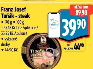 Tuňák steak Exclusive Franz Josef Kaiser