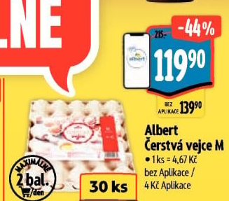 Vejce M Albert