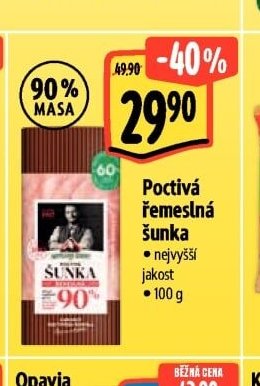 Poctivá řemeslná šunka