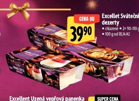 Excellet Sváteční dezerty