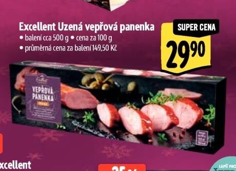 Excellent Uzená vepřová panenka