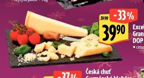 Excellent Grana Padano DOP 32% - výseč