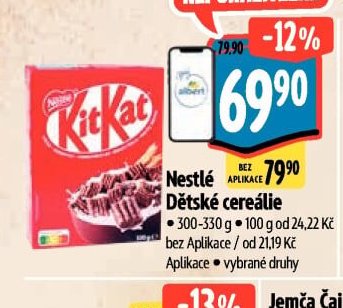 Nestlé Dětské cereálie