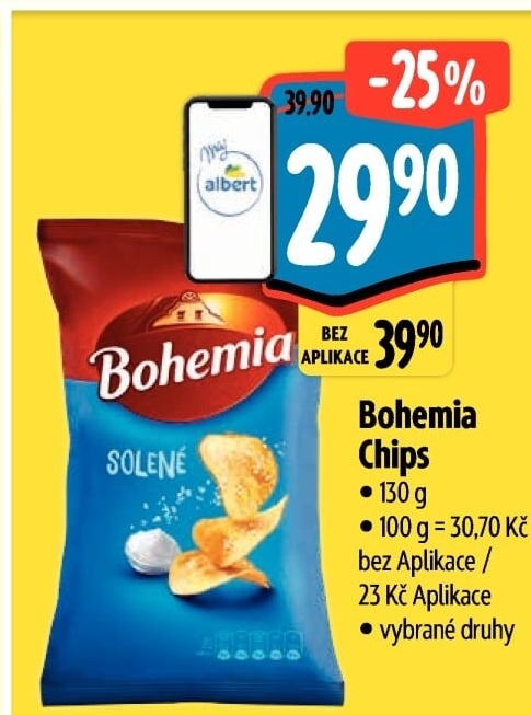 Chipsy Bohemia Chips