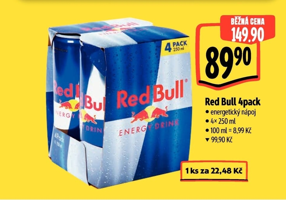 Energetický nápoj Red Bull