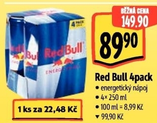 Energetický nápoj Red Bull