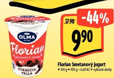 Jogurt smetanový Florian Olma