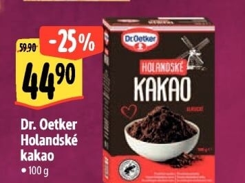 Kakao holandské Dr. Oetker