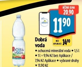 Ochucená voda Dobrá voda