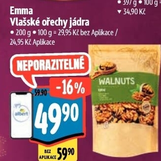 Ořechy vlašské Emma
