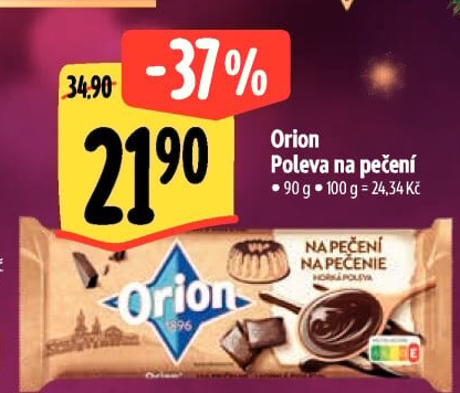 Poleva na pečení Orion