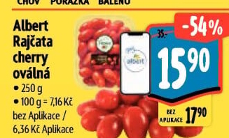 Rajčata cherry Albert
