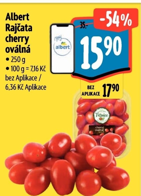 Rajčata cherry Albert