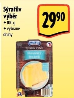 Sýr Sýrařův výběr Madeta