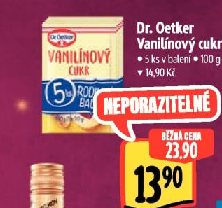 Vanilínový cukr Dr. Oetker