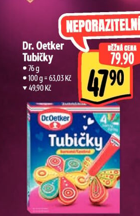 Zdobicí tubičky Dr. Oetker