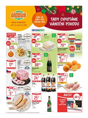 akční leták Globus 10.12.2025-16.12.2025