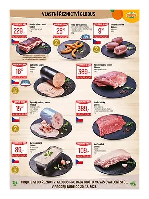 akční leták Globus 10.12.2025-16.12.2025