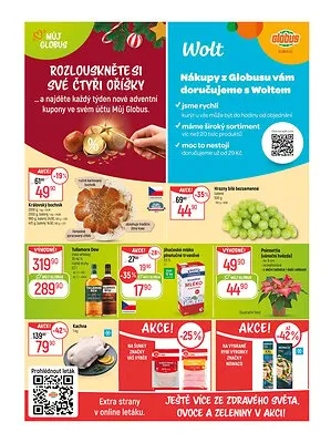 akční leták Globus 10.12.2025-16.12.2025