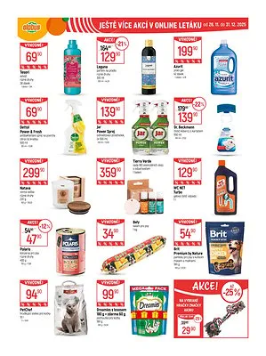 akční leták Globus 10.12.2025-16.12.2025