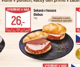 Sekaná v housce Globus